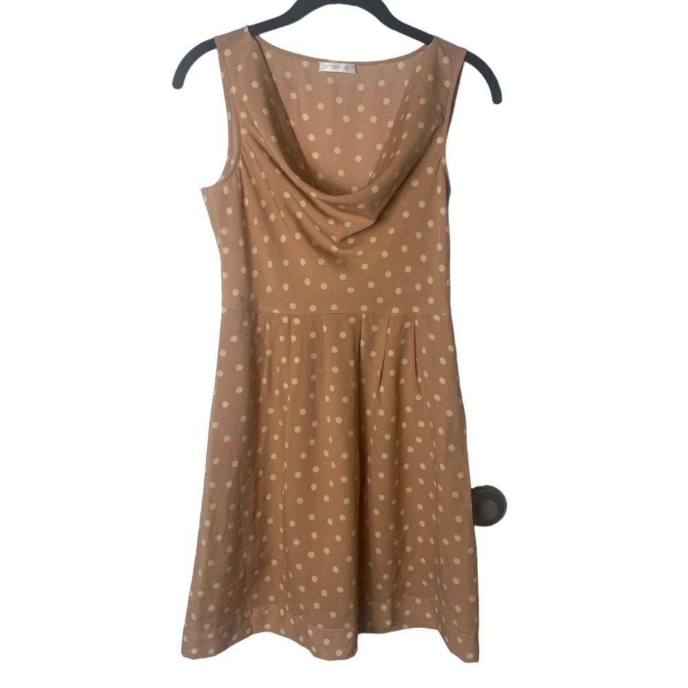 Promod SZ 2 pink polkadot dress